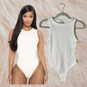FASHION NOVA White Bodysuit